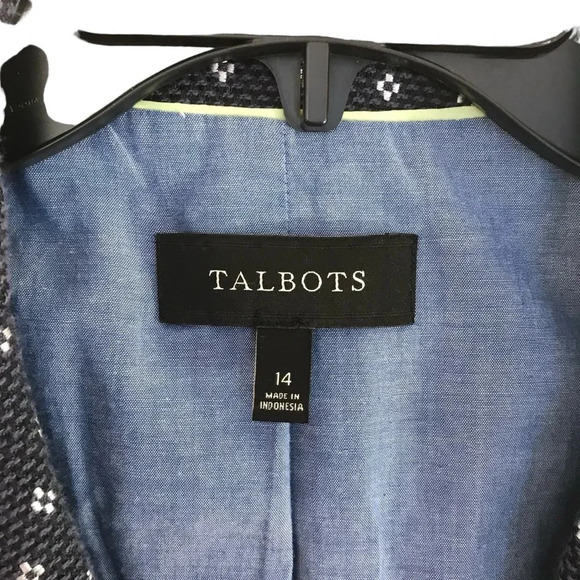 Talbots Navy Blazer Excellent Condition - Picture 2 of 16